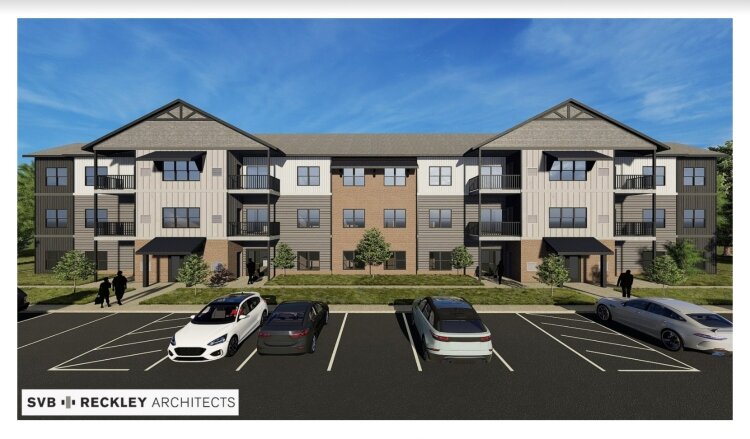 Renderings for the Eastowne Centre project in Norton Shores.