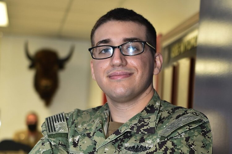 Petty Officer 2nd Class Felipe Avila-Groesbeck is a Muskegon High grad.