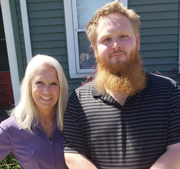 Barbara Lee VanHorssen and her son. 