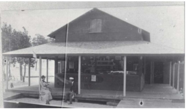 Capt. Jack Walker's bath house.
