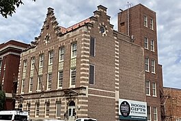 Bell Telephone building incorporated Dutch architectural influences some 65 years after Holland was settled by Dutch immigrants.