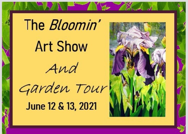 The Bloomin’ Art Show and Garden Open House will be held at two locations.