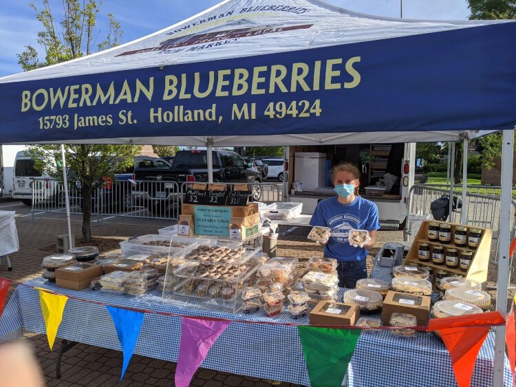 Bowerman Blueberries is expanding its original farmers market and bringing a restaurant to downtown Holland later this year.