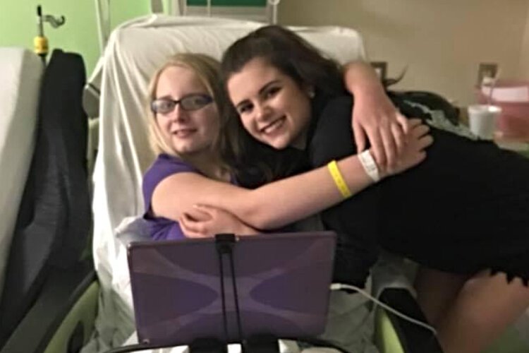 Shelby Lentz, right, established the Champions for HD foundation and a scholarship in honor of her sister, Breanna, left, who died from juvenile Huntington's disease..