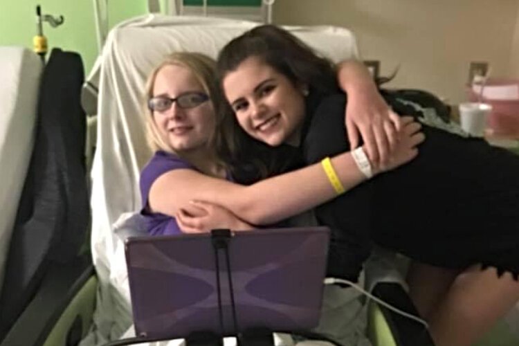 Shelby Lentz, right, established the Champions for HD foundation and a scholarship in honor of her sister, Breanna, left, who died from juvenile Huntington's disease..