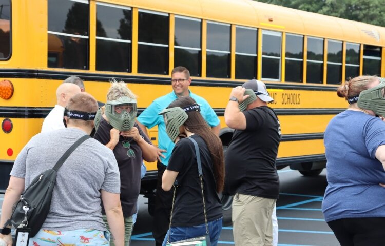 Realistic scenarios and interactive drills, led by law enforcement and MAPT trainers, taught drivers to use everyday items as defensive tools.
