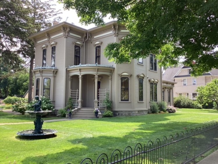 Holland first mayor owned a leather tannery that was once the city’s major employer. His historic home reflects Italianate design.