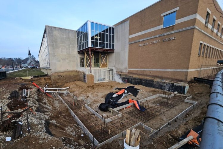 The expanded courthouse project will accommodate a new circuit court judge.