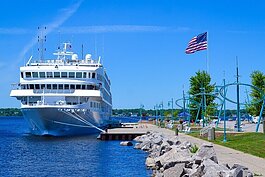 Several cruise ships are again docking in Muskegon: the Pearl Seas vessel Pearl Mist, the American Queen Voyages’ Ocean Navigator, and Ponant Lines’ Le Bellot and Le Dumont D'Urville