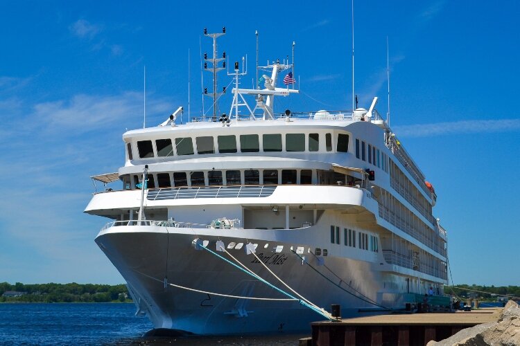 Three cruise lines and four different ships are calling on Muskegon this year.
