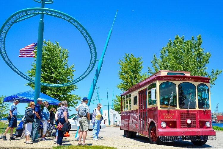 Cruise ship passengers describe Muskegon as one of the friendliest ports. 