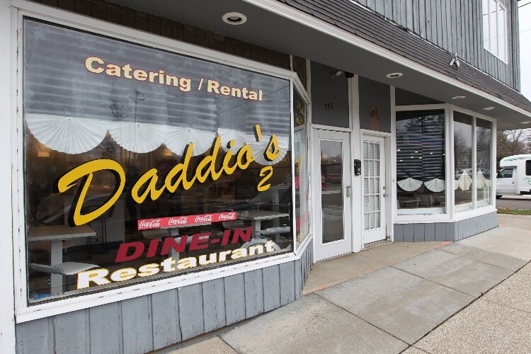Daddio's 2 dine-in restaurant at 573 College Avenue in Holland, Michigan. The indoor diner opened on May 6, 2016, across the patio from the original Daddio's carry-out restaurant that opened on May 23, 2008. (J.R. Valderas)