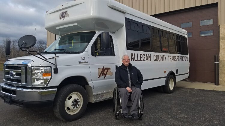 Dan Wedge is Executive Director of Services for Allegan County, with transportation services falling under his purview.