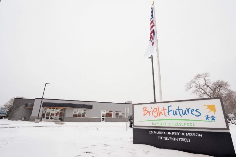 The Muskegon Rescue Mission recently opened the Bright Futures Daycare & Preschool.