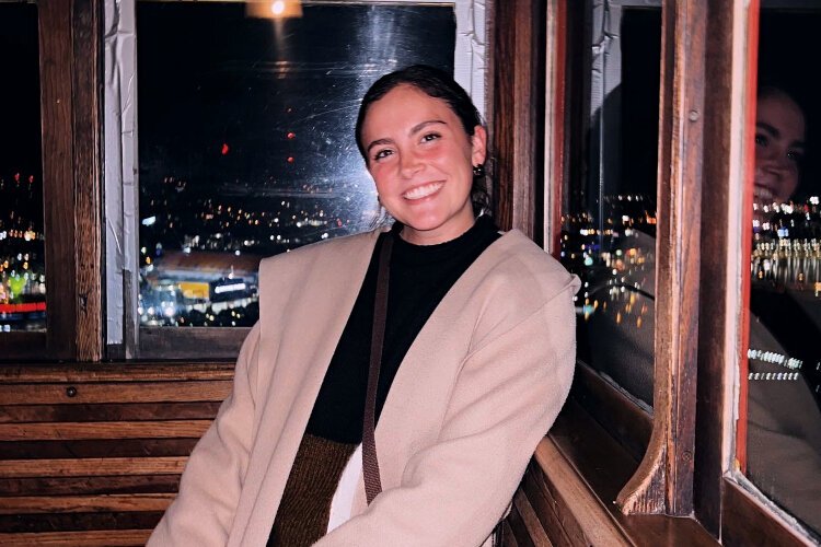 Delaney Dewey-Harney attended Saugatuck High School and is double majoring in human biology and Spanish within Michigan State's Honors College, something she says wouldn't be possible without scholarships from the Allegan County Community Foundation.