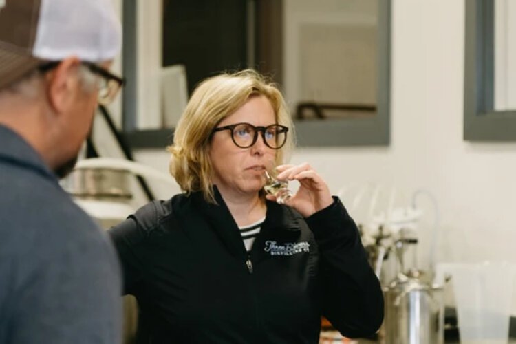 Marla Schneider, Muskegon County’s new economic development director, was once the president of Three Rivers Distilling Co. in Fort Wayne, Ind.