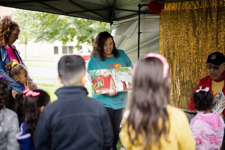 Children's activities were part of the 2022 Grand Haven Hispanic Heritage Fiesta. 