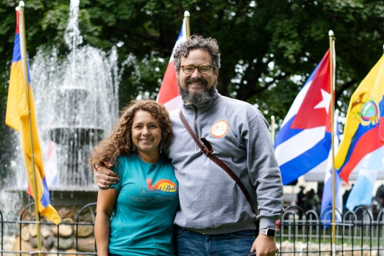 The Rev. Dr. Jared C. Cramer, of St John's Episcopal Church, who co-founded the Fiesta with Reyna Masko in 2019.