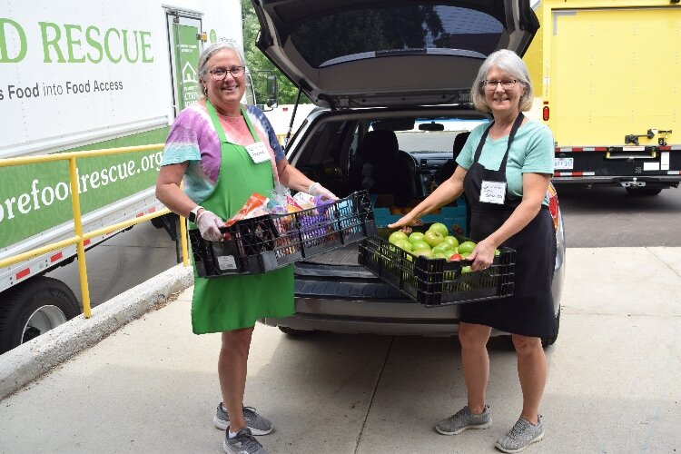 Volunteers who download the app can sign up for flexible shifts, driving their own vehicles to recover food from donors and transporting it to local food access partners.