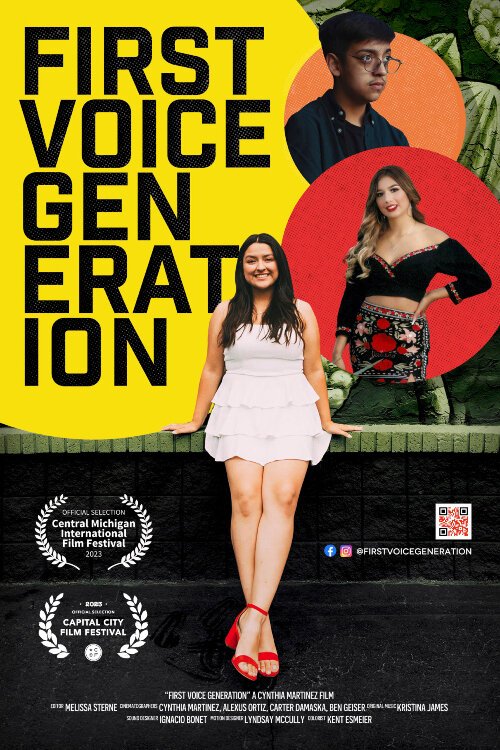 "First Voice Generation" promotional poster
