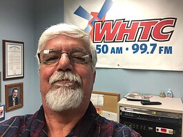 Gary Stevens is marking his 20th anniversary at WHTC this month. 