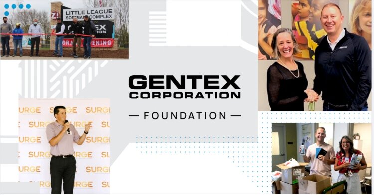 The Gentex Foundation will provide grants to organizations in the United States to support charitable causes in a wide variety of areas.