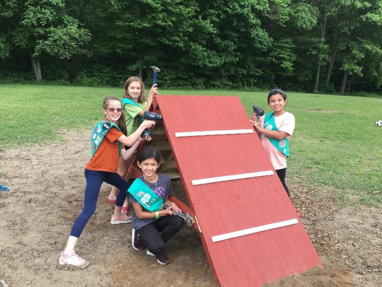 In 2019, Cadets #4518 built an agility course for the dog park at Ottawa County Fairgrounds.