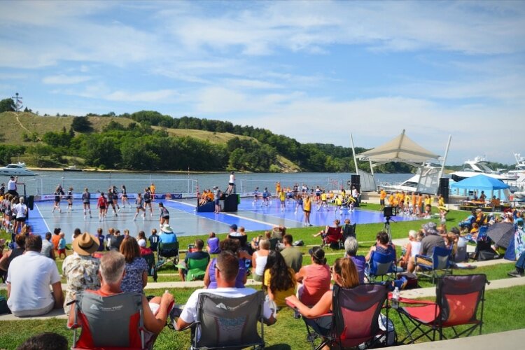 Battle of the Boardwalk returns to Waterfront Stadium in downtown Grand Haven on Aug. 28-29 for its 13th year of the boys’ and girls’ volleyball competition.