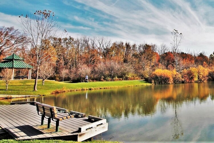 Hawthorn Pond Natural Area is located in Holland Township. (Photo by Mike Lozon) 