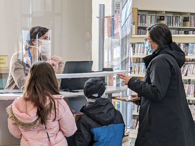 The expanded Herrick District Library branch reopened Feb. 1. 
