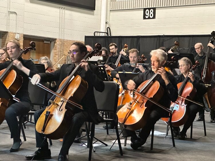 HSO musicians perform during the “Dance Into Spring” concert in March. (Shandra Martinez)