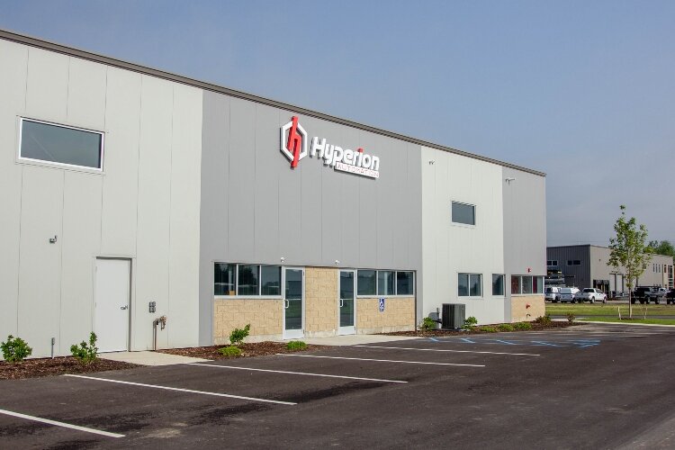 Hyperion Automation's expansion, located off West 64th Street in Holland, is a newly constructed 15,000-foot facility.