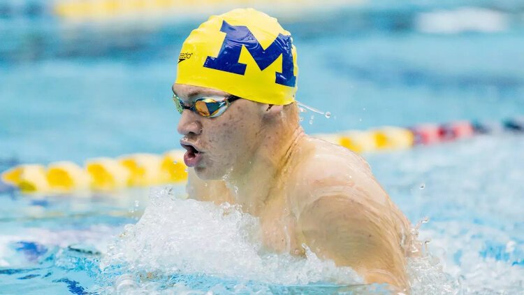 Ian Miskelley swam for the University of Michigan. He also struggled with depression and ultimately died by suicide.