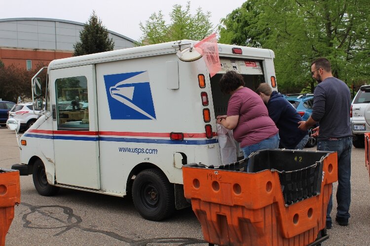 The annual Postal Food Drive is part of the National Association of Letter Carriers’ “Stamp Out Hunger” campaign.