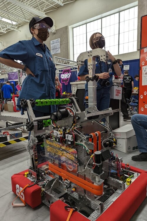 Zeeland High School's robotics team was one of two West Michigan teams to compete at the F.I.R.S.T. Robotics World Championship in Houston last month.