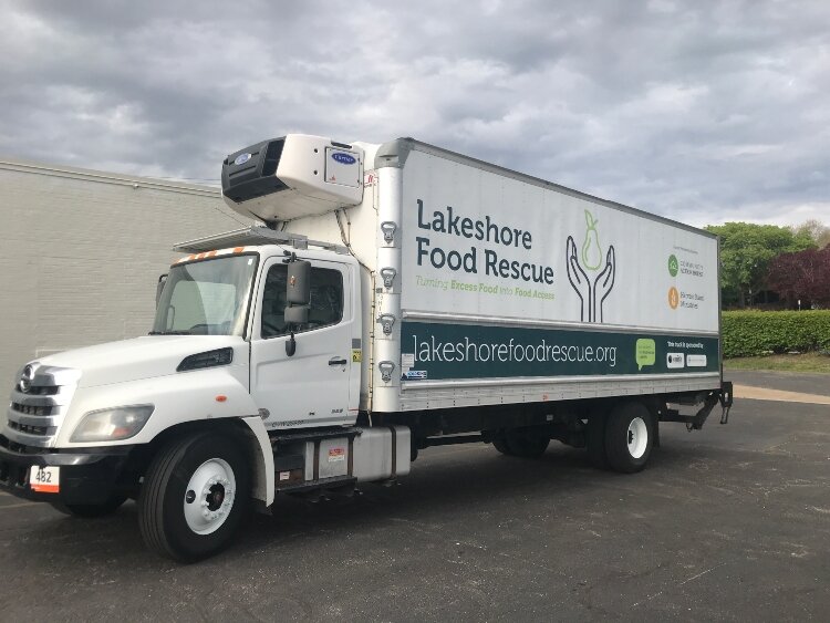Lakeshore Food Rescue is expected to annually provide more than 400,000 pounds of food rescued from retailers and farmers. 