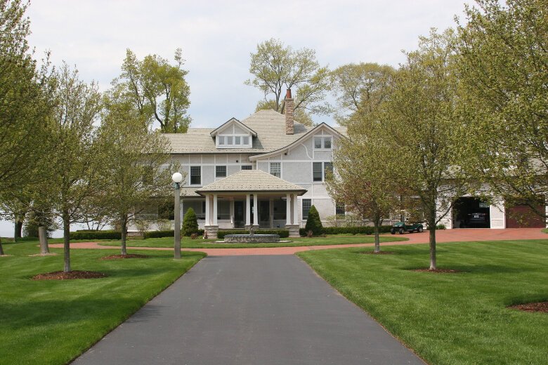 Patti and Ken Bing have worked to restore their home that was once home to one of the area's biggest private zoos.