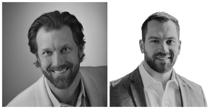 Nick Nykerk, leff, and Phil LaMothe are the new members of the Lakeshore Advantage board. (LA)