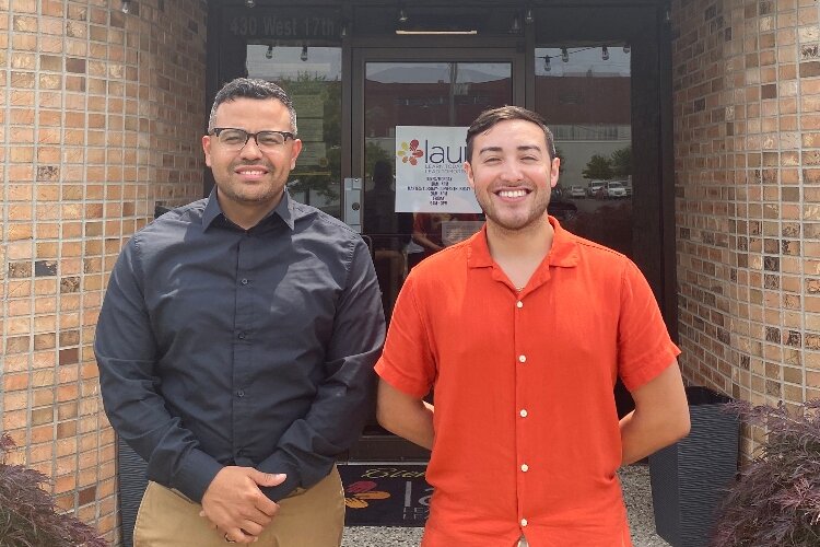 LAUP Executive Director Johnny Rodriguez and Programs Director Julian Lugo. 