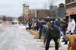 Get ready for a jam-packed Saturday as Muskegon’s largest winter festival returns on Feb. 3 to Downtown Muskegon. Activities include ax-throwing, a bloody mary contest, snow volleyball, and the ever-popular cornhole tournament.