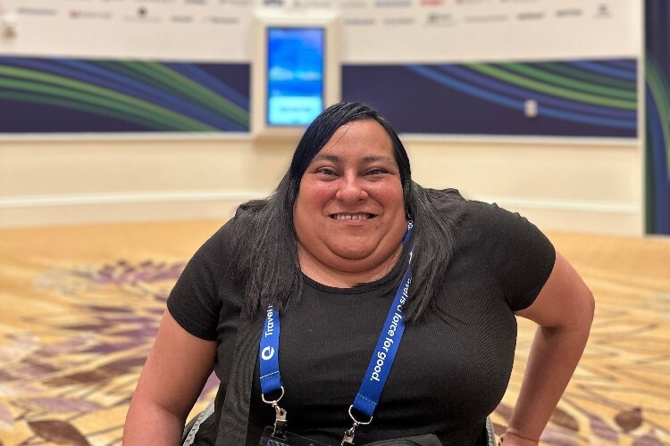 Columnist Lucia Rios participated in a disability etiquette panel discussion during the Disability: IN conference last month.