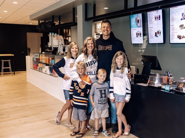 Hope grad Mark Dykema found the perfect location for his latest Biggby Coffee in the Haworth Hotel.