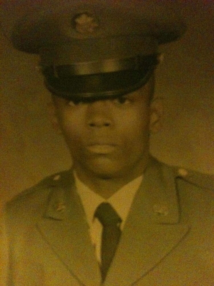 Michael Jackson's military photo