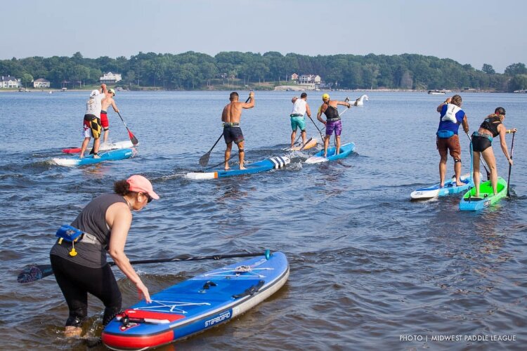 The Mona Lake Paddle Race features 5K and 10K distances. 
