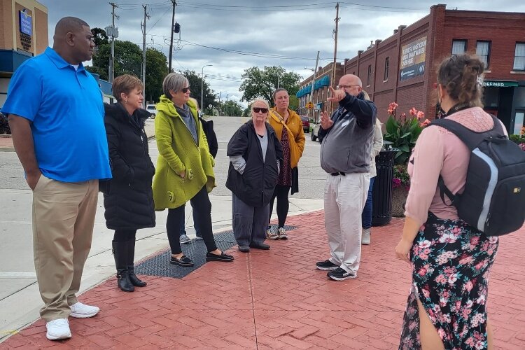The Momentum Center and Muskegon Community College are providing community members the opportunity to learn about local cultures on a personal level with Cultural Immersion Experiences Across the Bridge. Participants explored downtown Muskegon.
