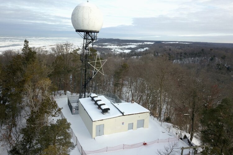 The Mount Baldhead Gap Filler Radar in Saugatuck is now listed on the National Register of Historic Places.