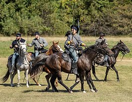 The Van Raalte Farm Civil War Muster has grown significantly in its 14 years on the historic farm. More than 150 reenactors will join the fight this year.