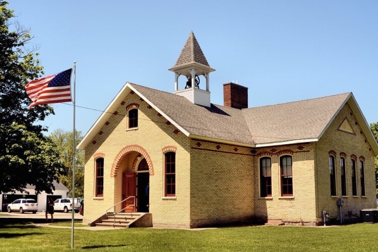 New Groningen Schoolhouse dates back to 1881. (Photo by Sandy Karsten)