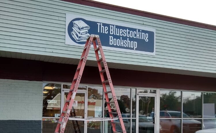 Bluestocking Bookstore is moving to a larger space at 12330 James St. in Holland Township’s Town Center.