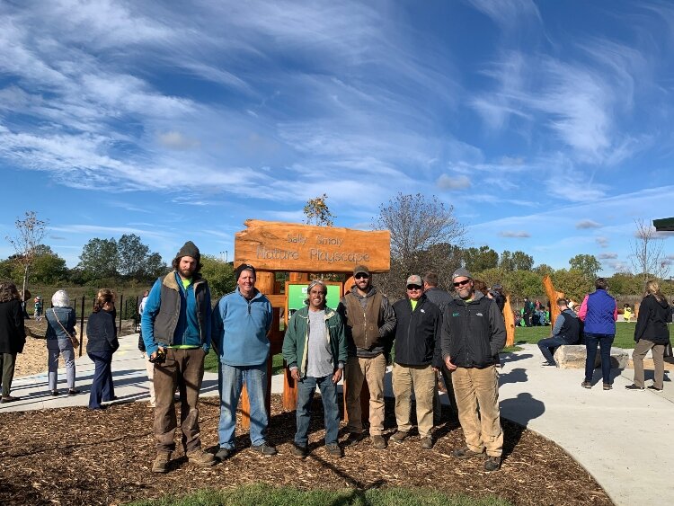 The Outdoor Discovery Center's Sally Smoly Nature Playscape opened in October 2021.